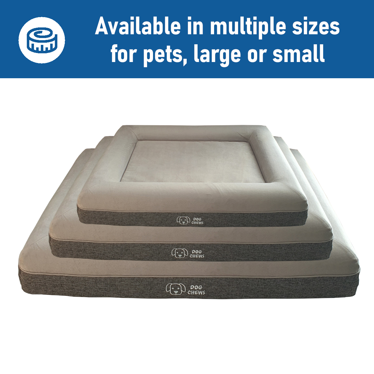 Orthopaedic Memory Foam Pet Bed