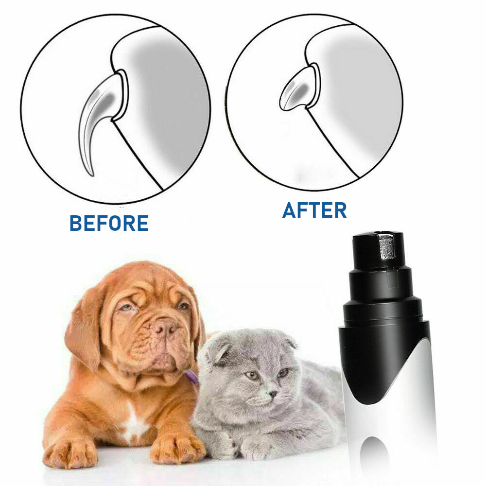 KIPRUN Pet Nail Grinder,50 DB Ultra Quiet Electric Dog Nail File With 2  Speeds Fast Grinding,Quick USB Charging,Long Working Time for Small to  Medium Dogs Cats Nail Grinder Trimmer | Lazada.vn