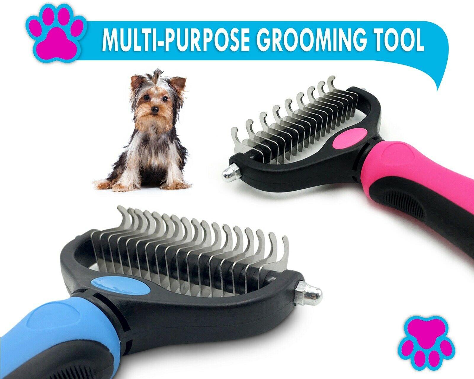 Pet Dematting Grooming Brush - Dog Chews